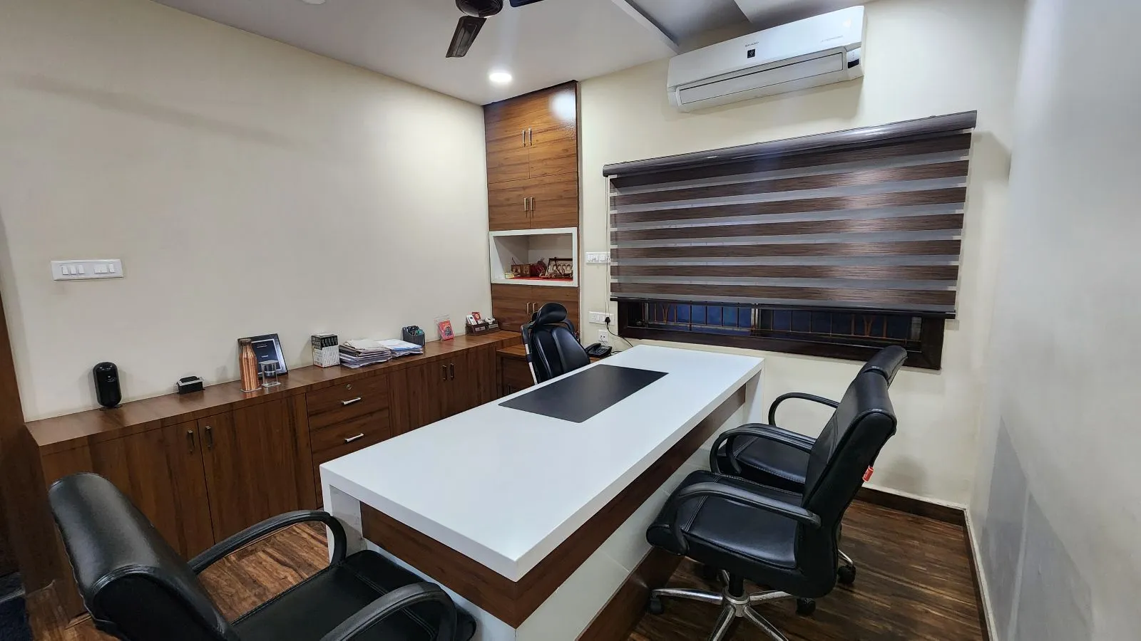 Trieon Technosolutions office workspace with development team collaborating on enterprise software solutions